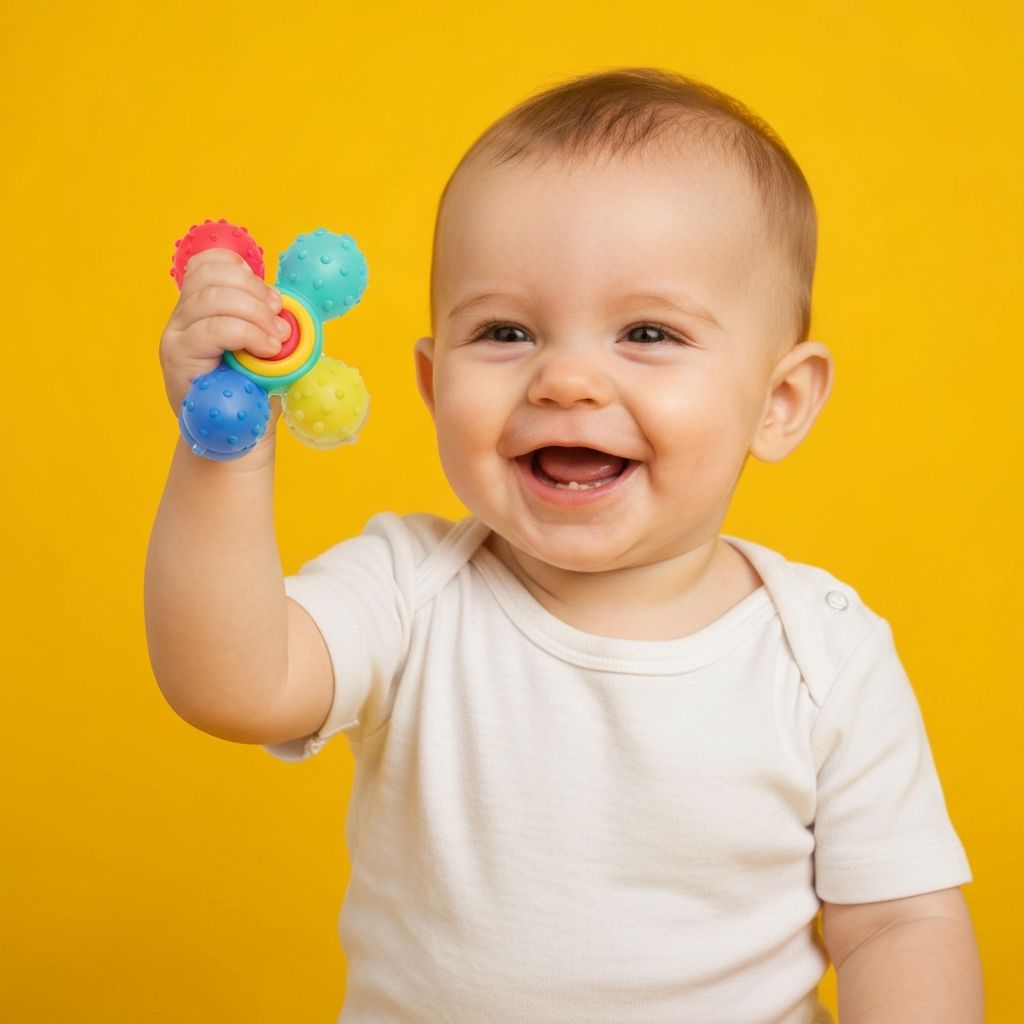 Saction Spinner Toy: Engaging Sensory Play for Toddlers