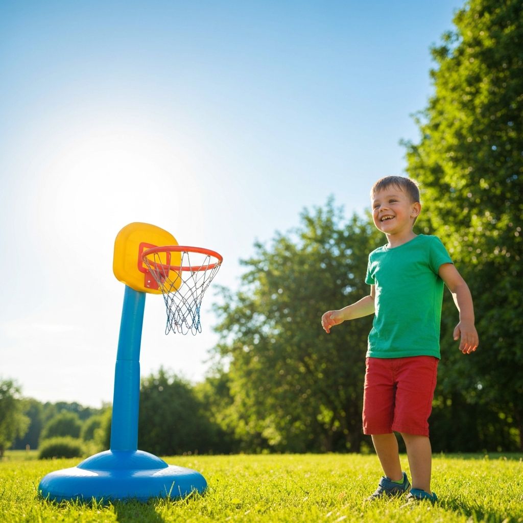 Little Tikes EasyScore Basketball Set â?The Perfect Hoop Quick Toy Fun for Budding Athletes